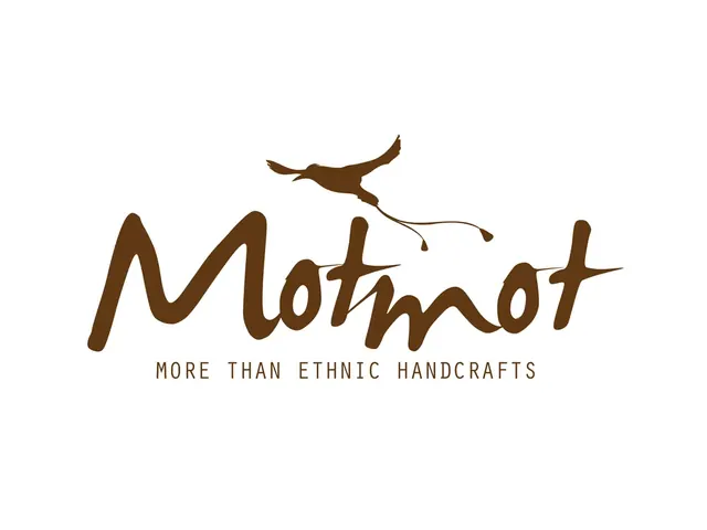 Motmot handcrafts logo in brown on white