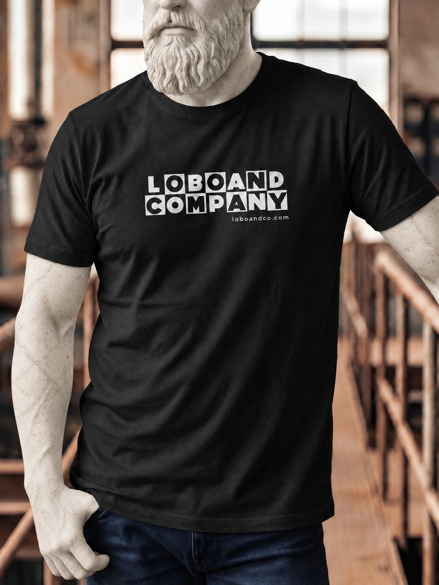 Lobo and Company Classic Statement Tee, view 1 of 2