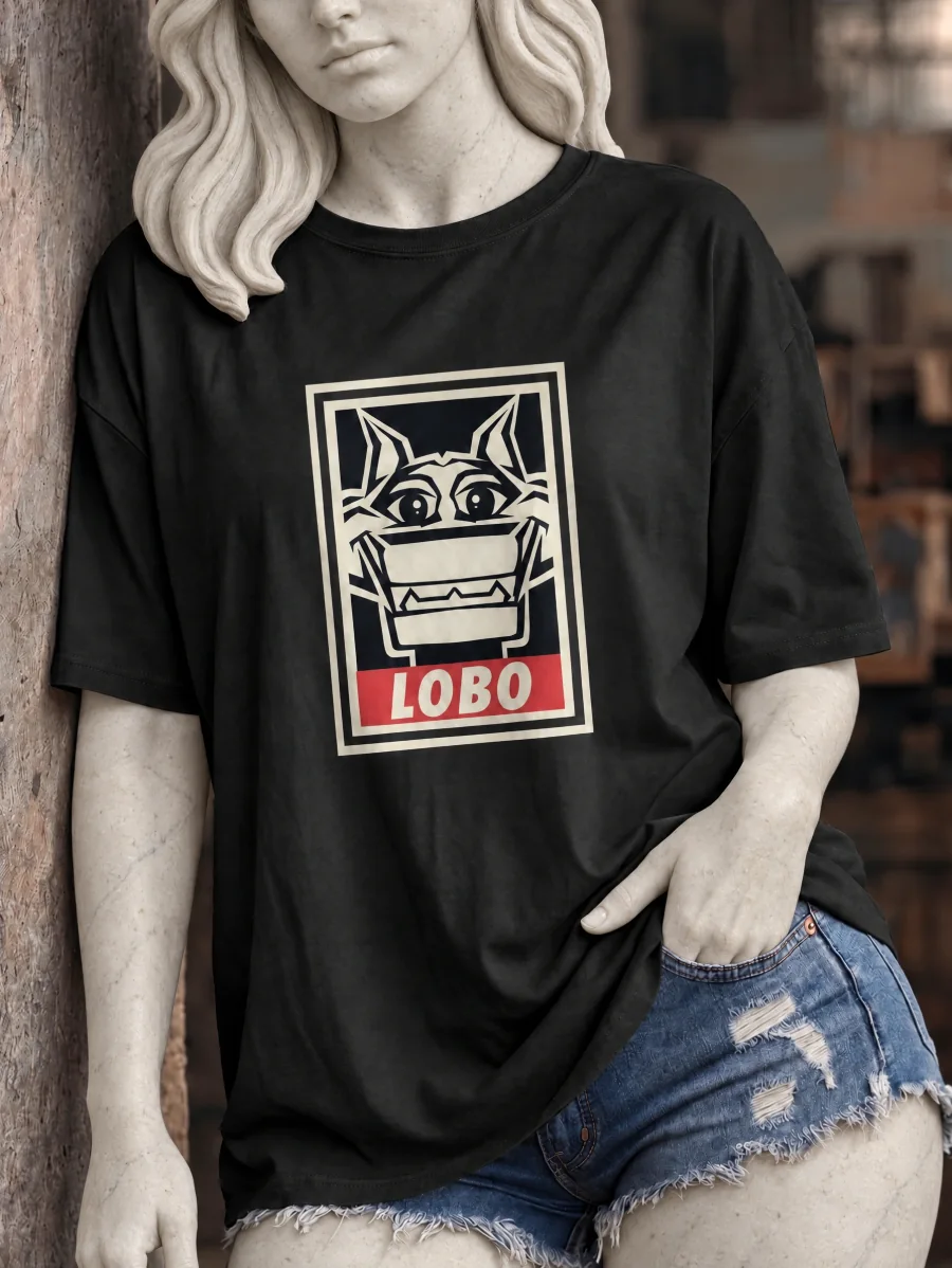Lobo Grin Graphic Tee