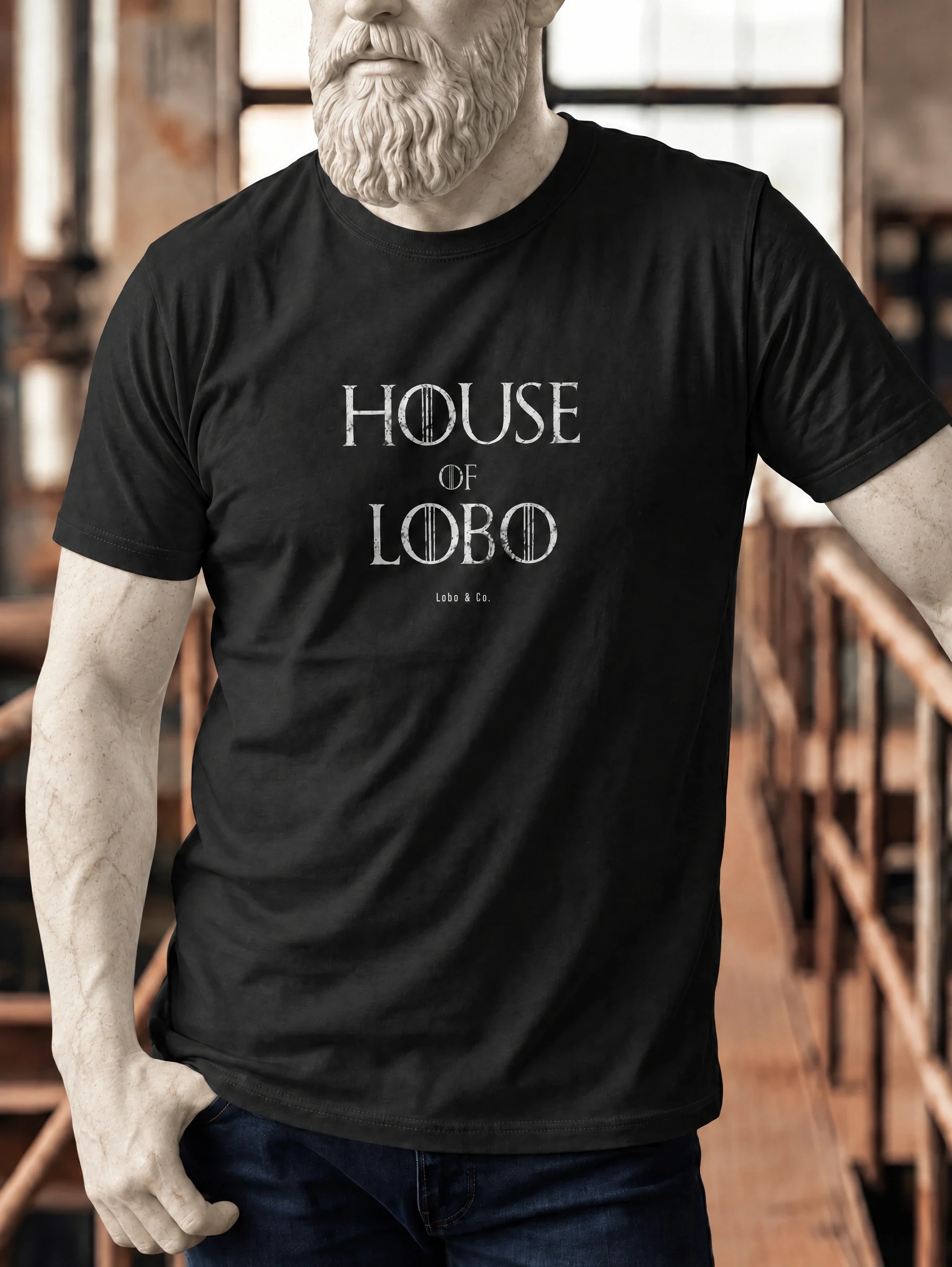 Luxe Comfort: HOUSE OF LOBO Tee, view 1 of 2