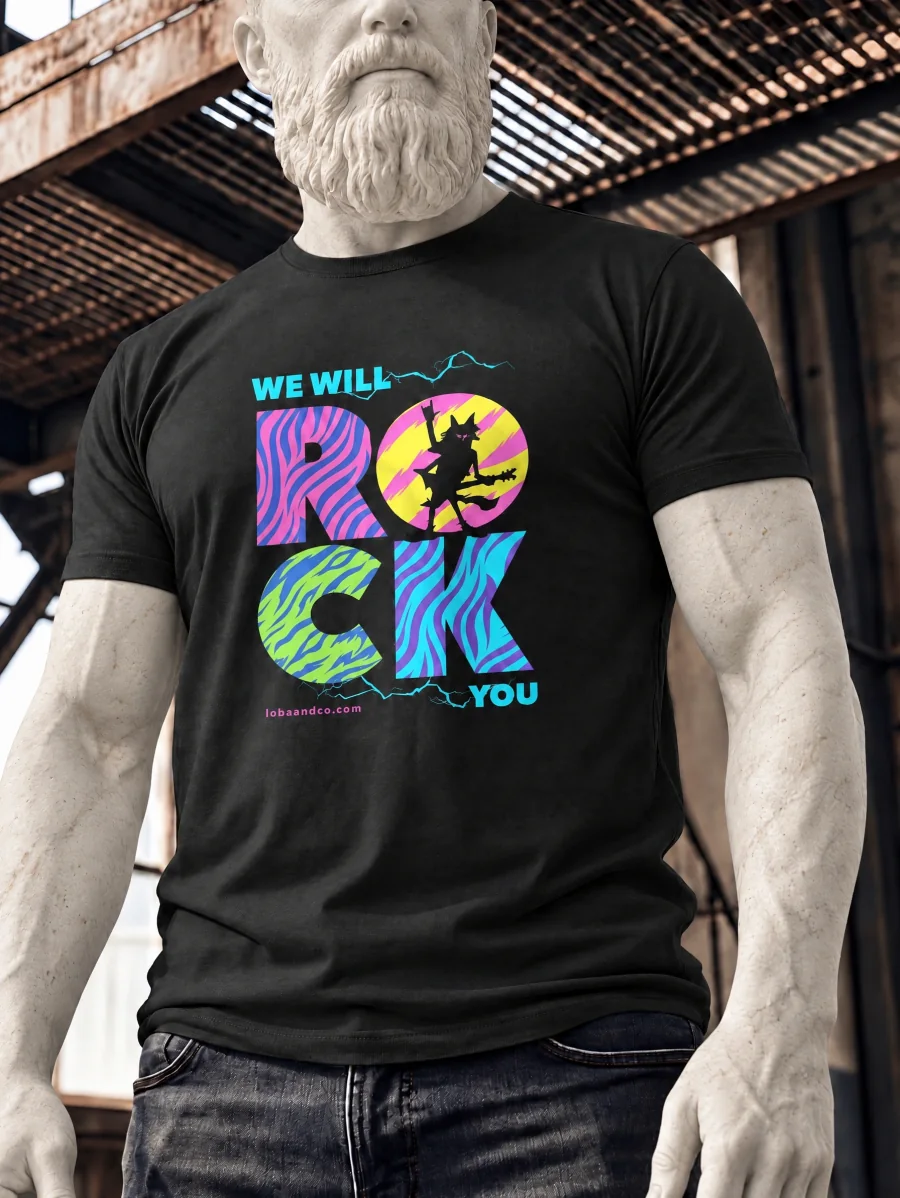 Rockin' Zebra Graphic Tee, view 1 of 2