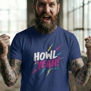 Front View Howl Yeah Expression