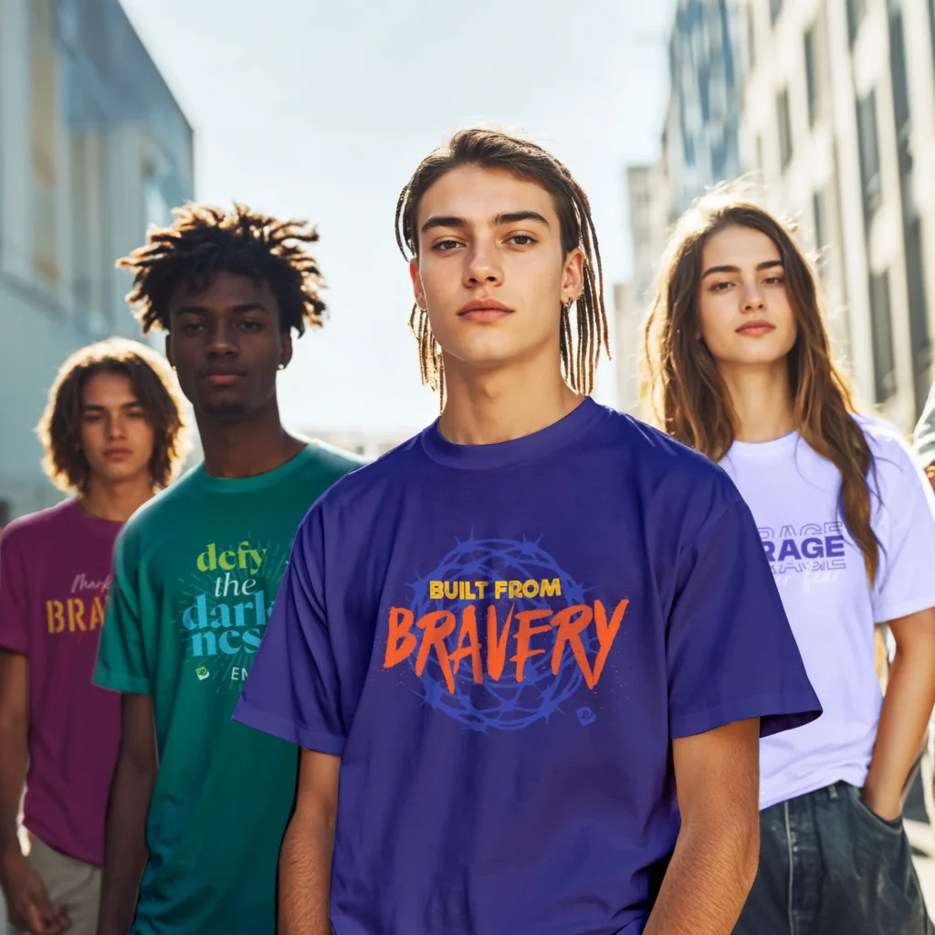 A group of young people