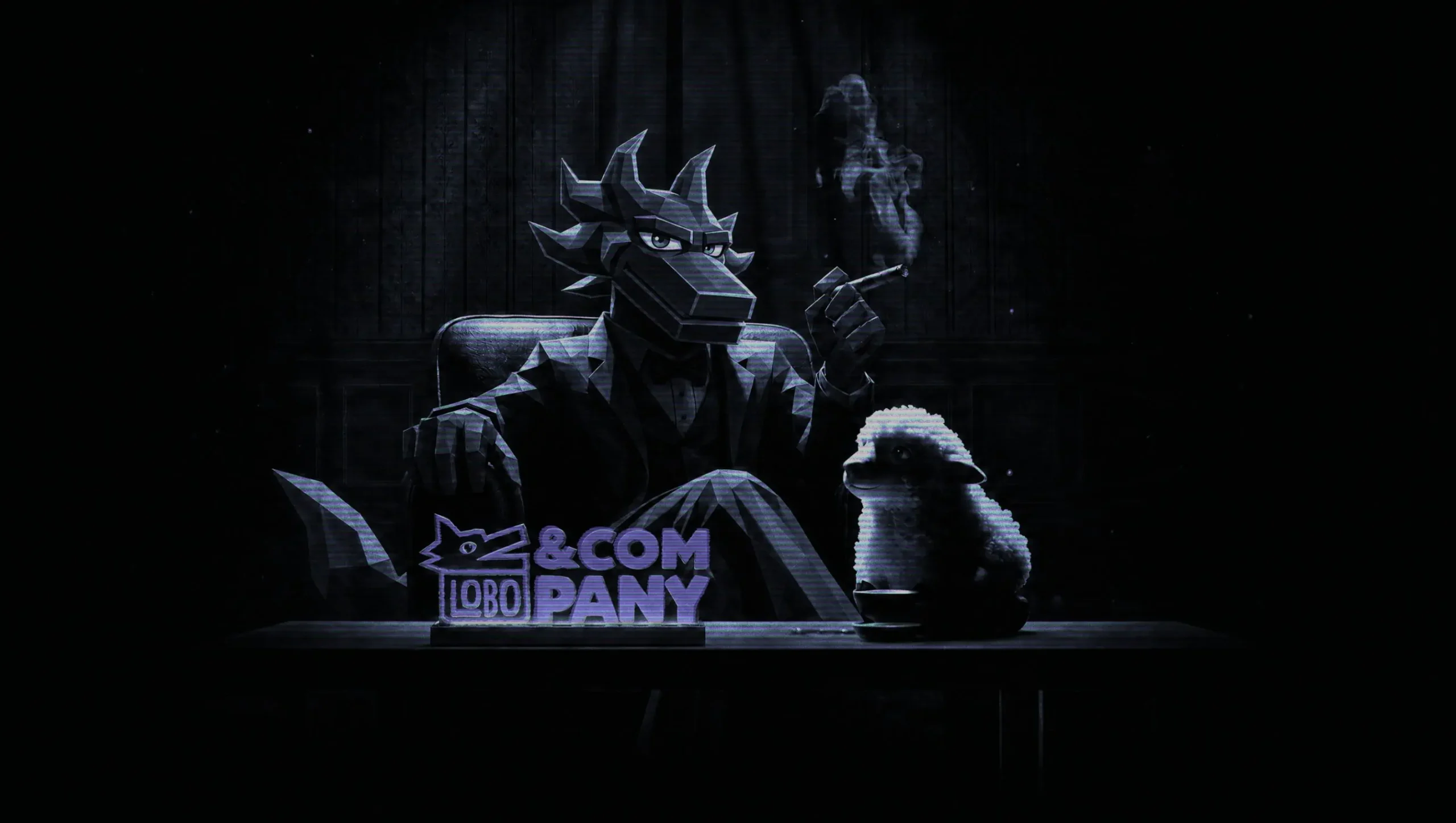 Lobo and Company Brand Character Godfather Style