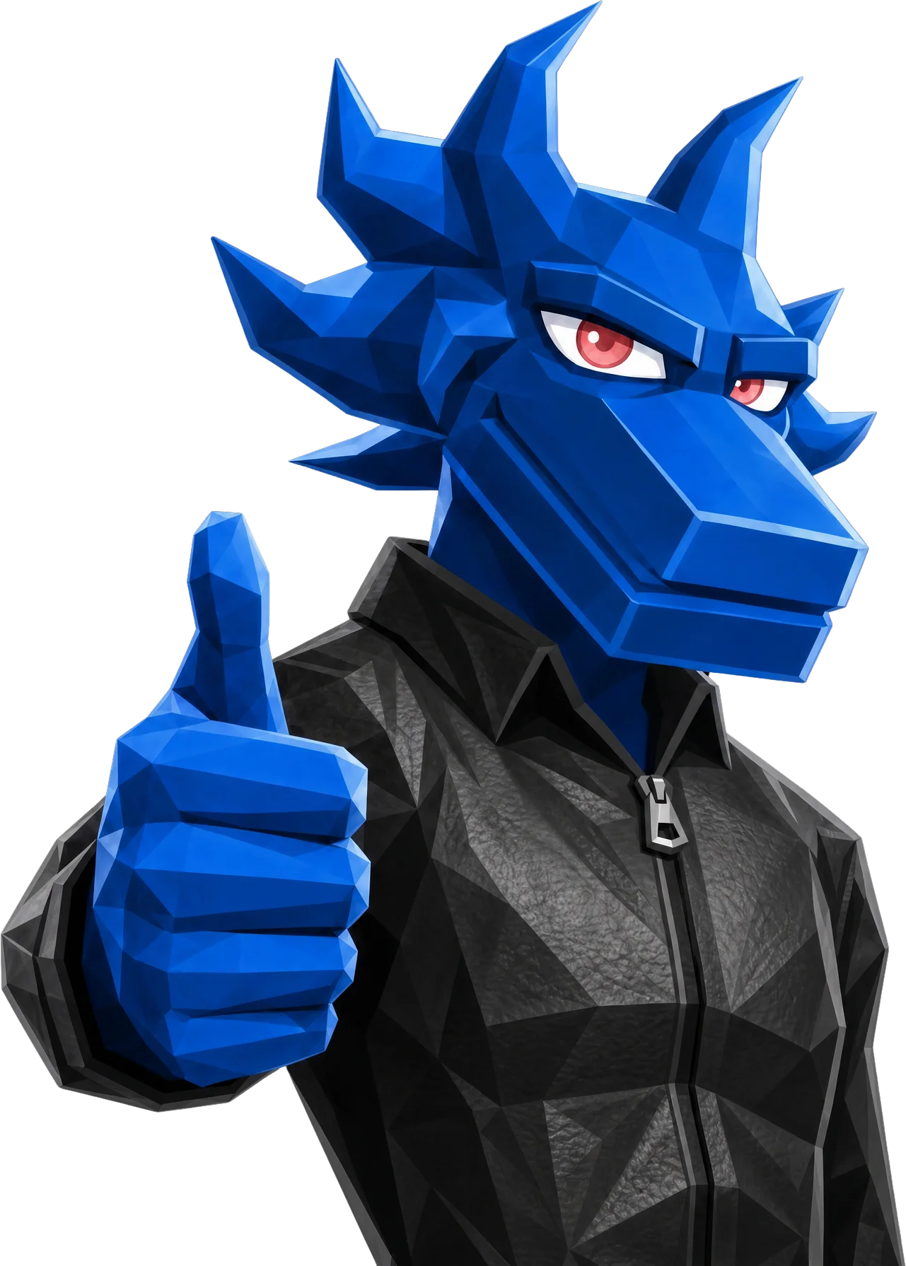 Lobo and Company Brand Character Thumbs Up 3
