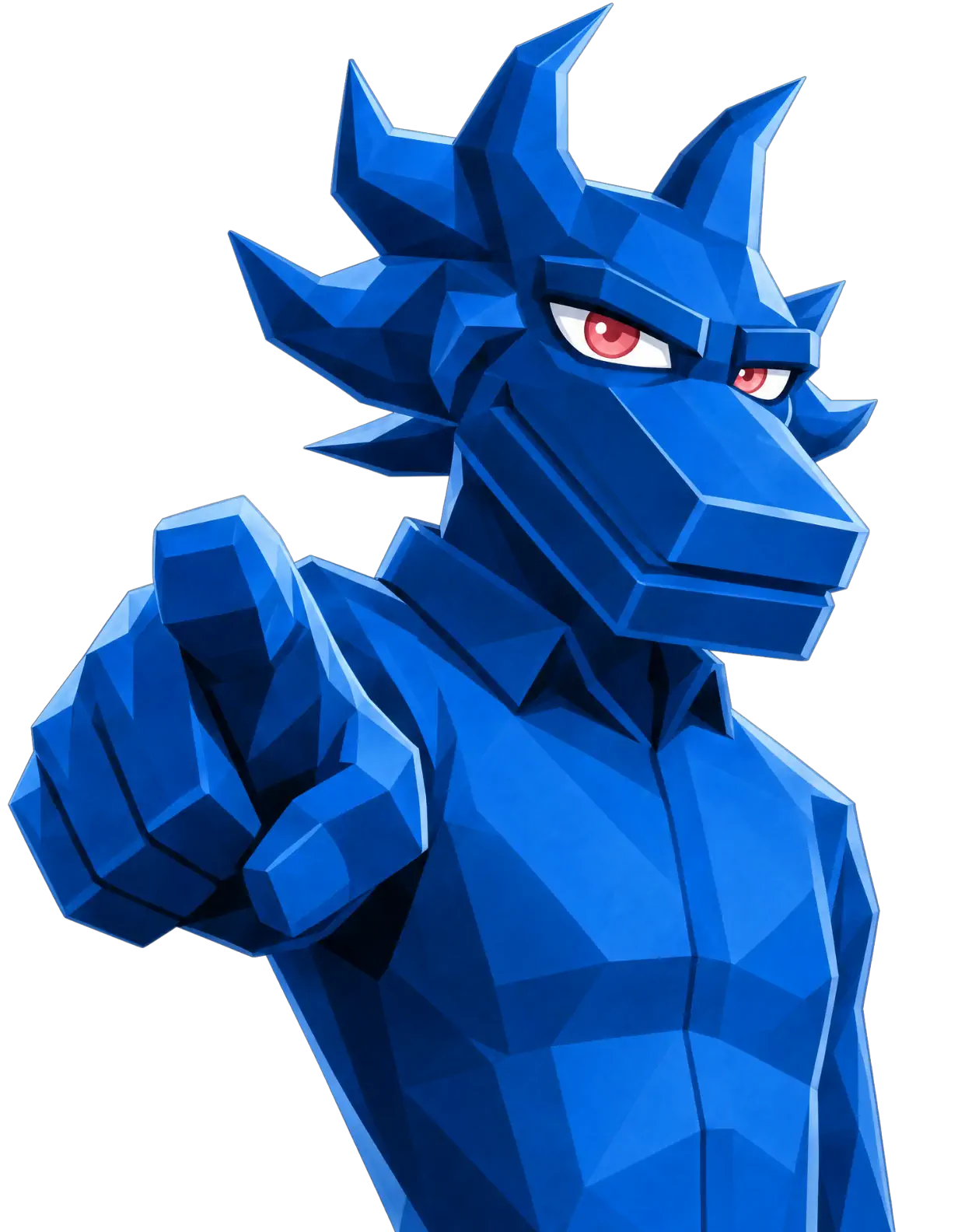 Lobo and Company Brand Character Upper Body