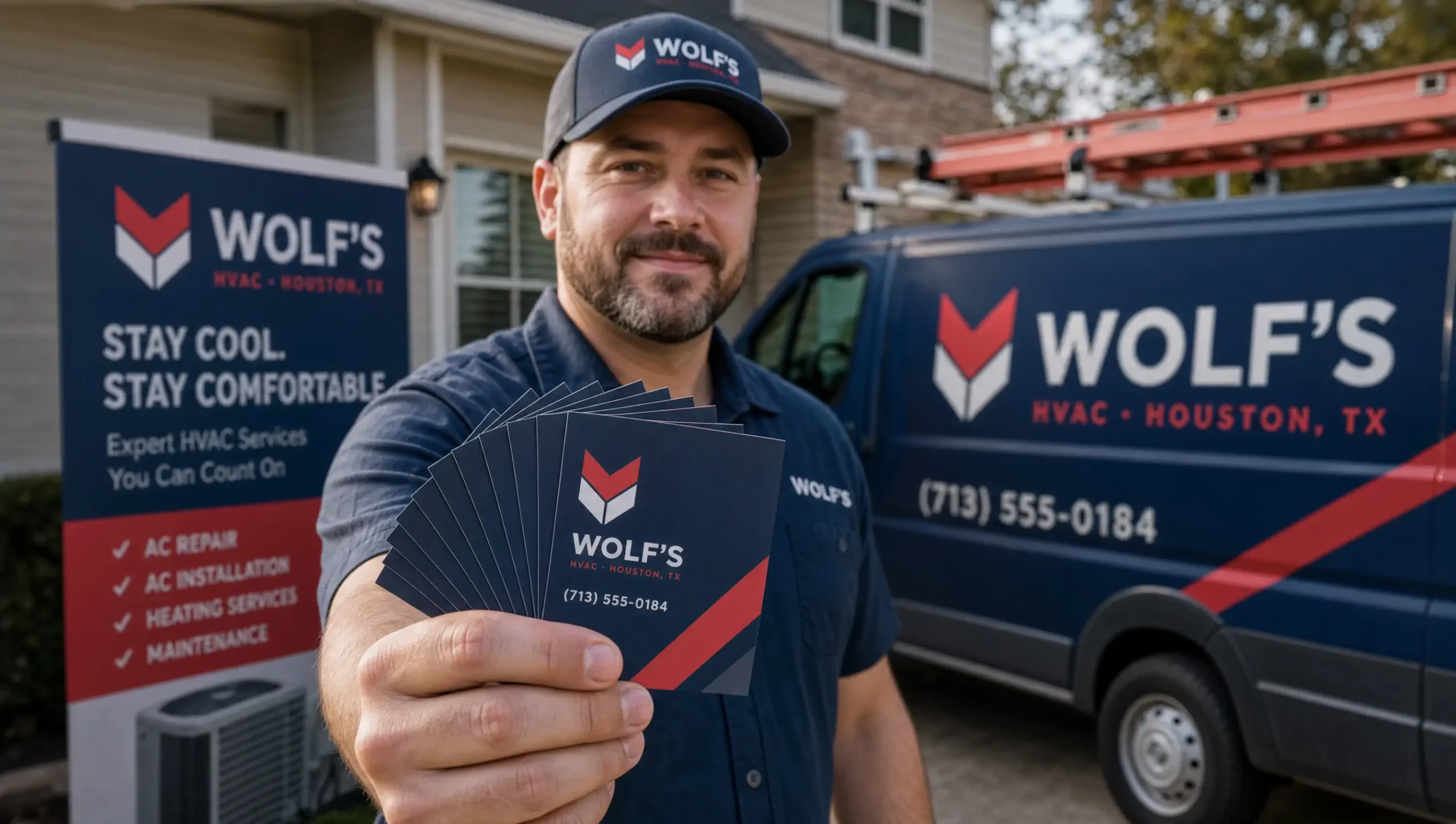 home services design print materials houston